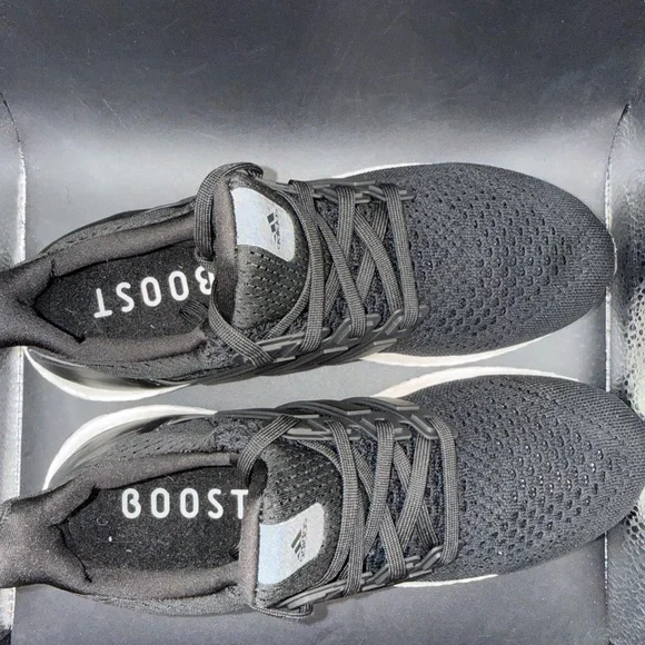 Size 7.5 - Adidas Wmns Ultraboost 1.0 Double Black,  HQ4205, Clean, No Box, - Picture 6 of 10